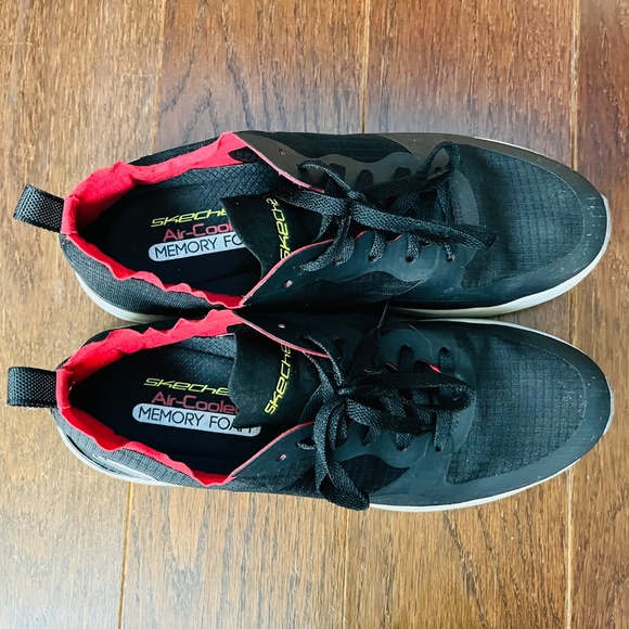 Skechers Men’s Luxury SKLX Modena Vemeto Size 9 Black & Red Used Good Condition. - Picture 10 of 16